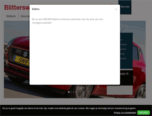 Tablet Screenshot of blitterswijksuzuki.nl